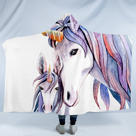 Image of Unicorn SW0885 Hooded Blanket