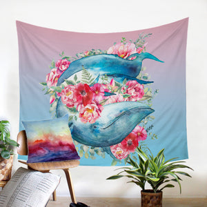 Rosy Whale SW1295 Tapestry