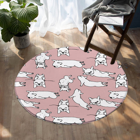 Image of A Dog's Thing SW0089 Round Rug