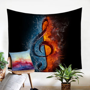 Treble Clef SW1370 Tapestry