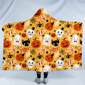 Halloween Decoration SW1369 Hooded Blanket