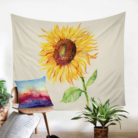 Image of Painted Sunflower SW1098 Tapestry