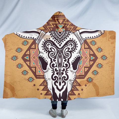 Image of Tribal Trophyhead SW0080 Hooded Blanket