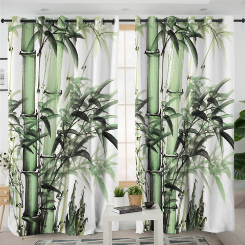 Image of Bamboo 2 Panel Curtains