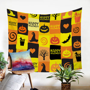 Halloween Icons SW1360 Tapestry