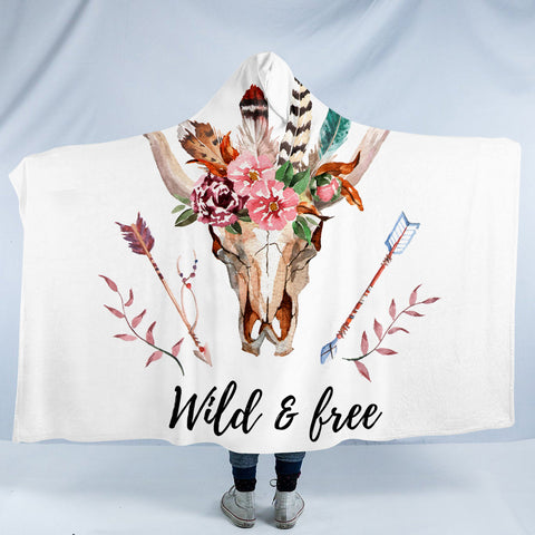 Image of Wild & Free Trophyhead SW1188 Hooded Blanket