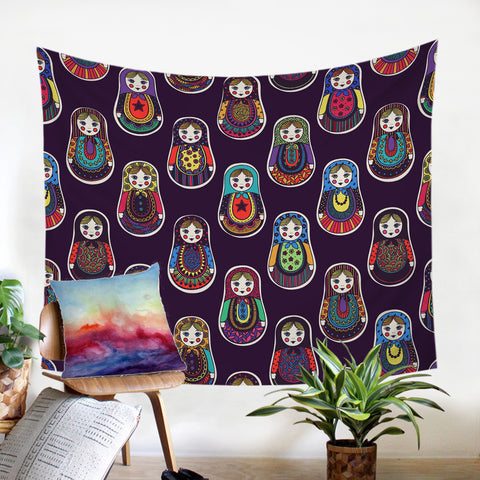 Image of Matryoshka SW1159 Tapestry