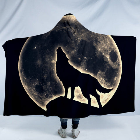 Image of Wolfhowl Eclipse SW0018 Hooded Blanket