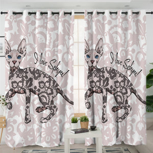 Sphynx 2 Panel Curtains