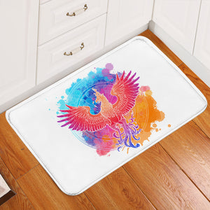 Phoenix's Rebirth Door Mat