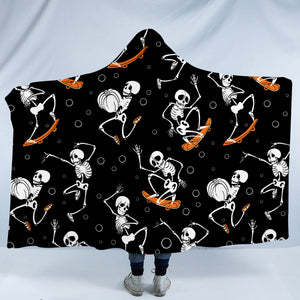 Cool Skelly SW1365 Hooded Blanket