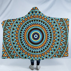 Mandala Patterns SW1393 Hooded Blanket