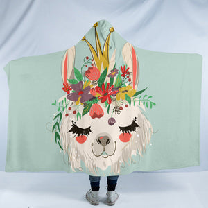 Lovely Llama SW0868 Hooded Blanket