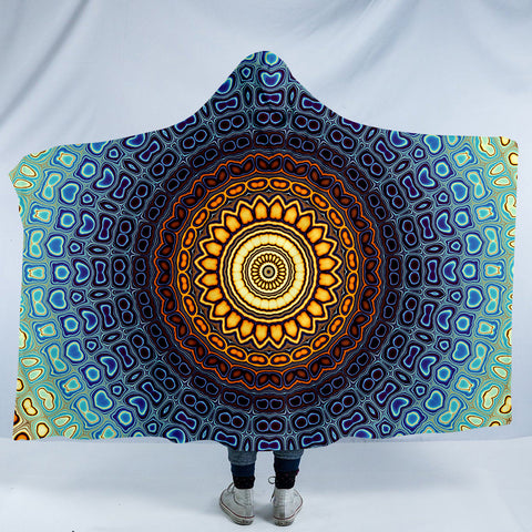 Image of Abyss Mandala SW1390 Hooded Blanket