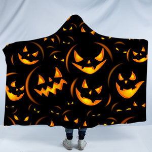 Craved Pumpkins SW1363 Hooded Blanket