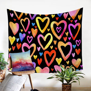 Heart Patterns SW1379 Tapestry