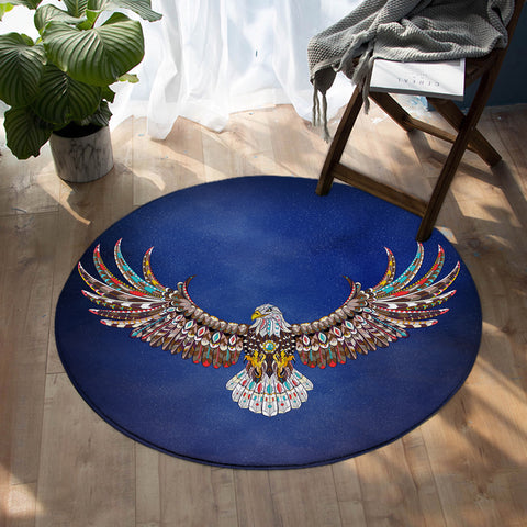 Image of Soaring Eagle SW1093 Round Rug