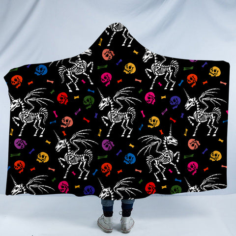 Image of Skelly Drake Boney SW1367 Hooded Blanket