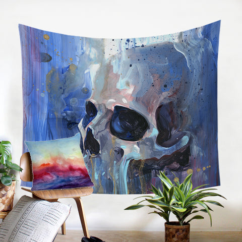 Image of Melting Skull SW1110 Tapestry