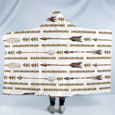 Image of FastFwd Arrows SW0867 Hooded Blanket