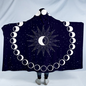 Mayan Moon Phases SW0039 Hooded Blanket