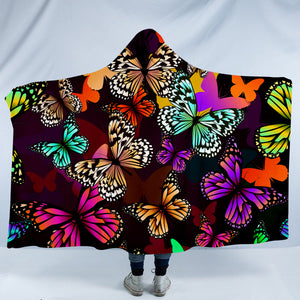 Butterfly Collection SW0981 Hooded Blanket