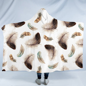 Feathery SW0862 Hooded Blanket