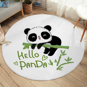 Playful Panda SW2384 Round Rug
