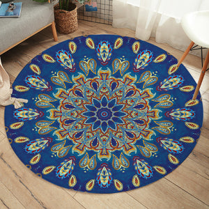 Concentric Drops SW1624 Round Rug