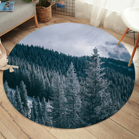 Image of Cold Forest SW2250 Round Rug