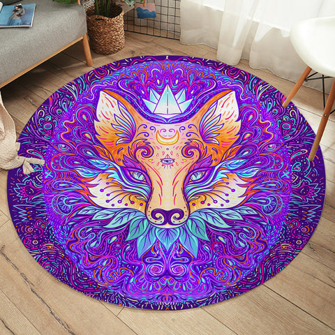 Image of Fairy Fox SW1896 Round Rug