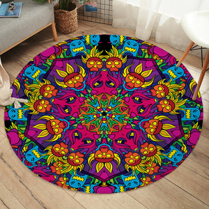 Trippy SW2474 Round Rug