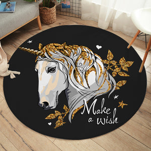 Unicorn Wish SW2511 Round Rug