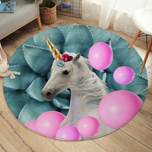 Jewel Unicorn SW2485 Round Rug