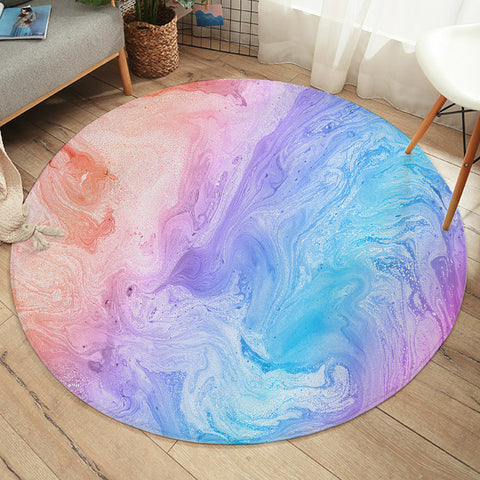 Image of Colorful Sand SW2534 Round Rug