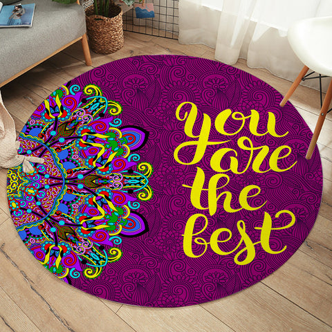 Image of You Have The Best SW2064 Round Rug
