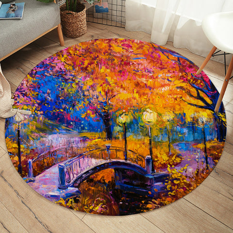 Image of Autumn Park SW2235 Round Rug