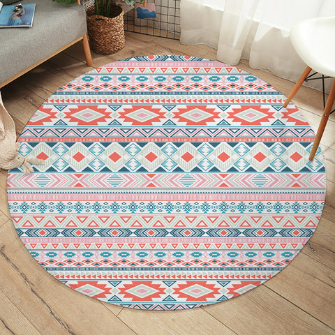 Image of Line Decoration SW2080 Round Rug