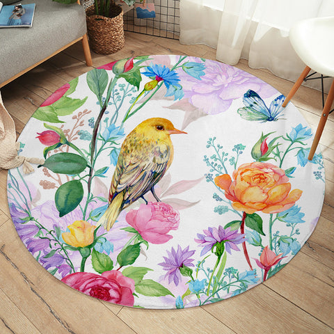 Image of Garden Corner SW2508 Round Rug