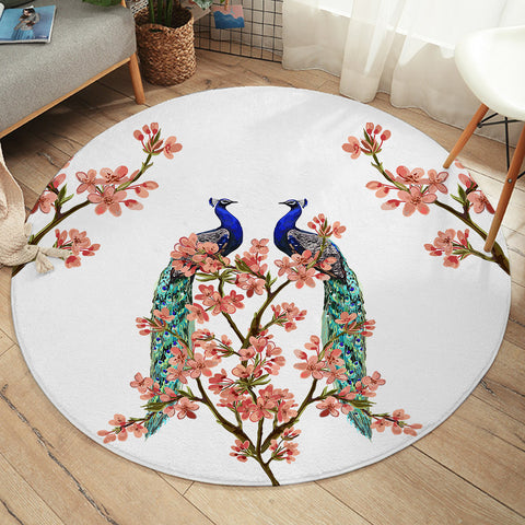 Image of Peacock Spring SW2073 Round Rug