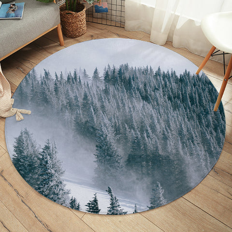 Image of Taiga Forest SW2249 Round Rug