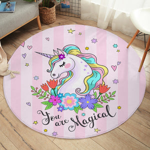 Magical Unicorn SW2048 Round Rug