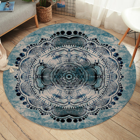 Image of Concentric Design SW2380 Round Rug