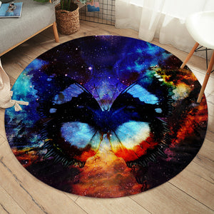 Butterfly Incarnation SW2003 Round Rug
