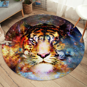 Space Tiger SW2069 Round Rug