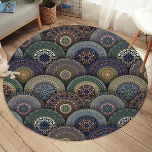 Decoration Circles SW1903 Round Rug