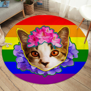 Pride Cat SW2047 Round Rug