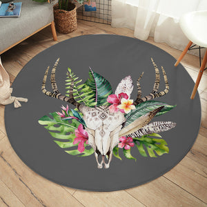 Trophy Head SW2076 Round Rug