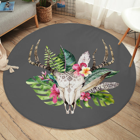 Image of Trophy Head SW2076 Round Rug