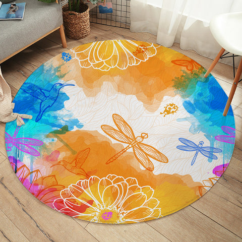 Image of Lively Garden SW2025 Round Rug